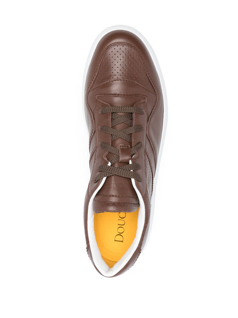 DOUCAL'S LEATHER SNEAKERS